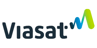 Viasat logo — a satellite internet carrier ICTAlly brokers for rural Middle TN locations